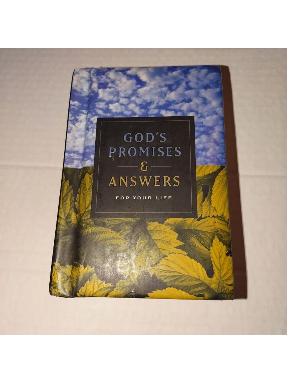 Gods Promises & Answers For Your Life Hardcover Devotional By Countryman